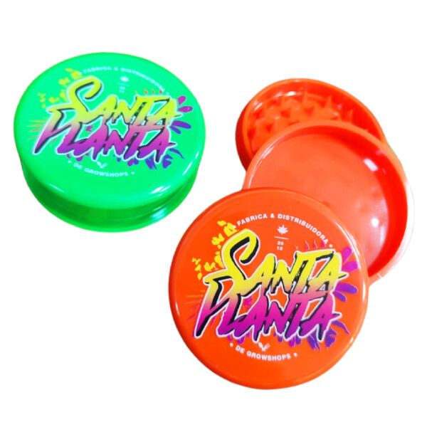 2 X 1 PICADOR SANTA PLANTA PLASTICO 3 PARTES COLORES - Imagen 4