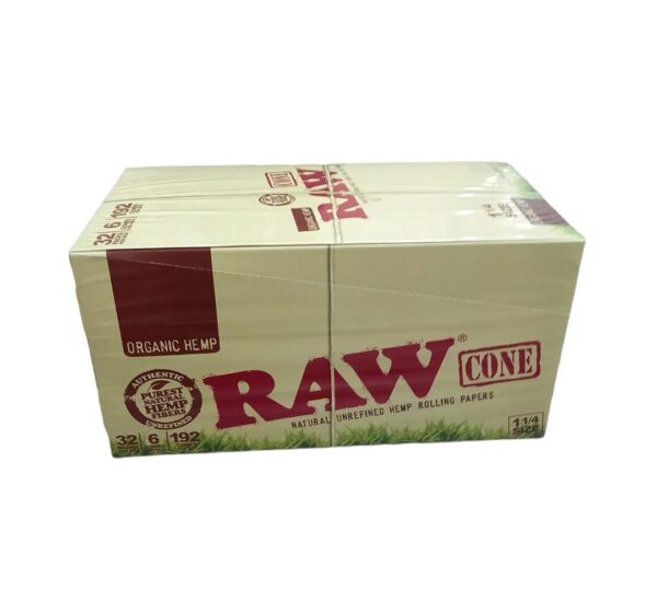 RAW CONNES ORGANIC X 6