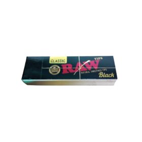 RAW TIPS CARTON BLACK (Mínimo 50 Und.)