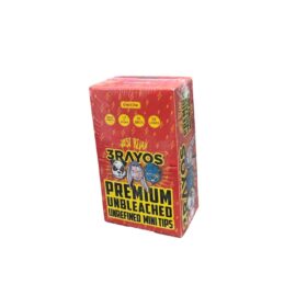 3RAYOS ORGANIC UNBLEACHED TIPS 47X17MM (Mínimo 24 Und.)
