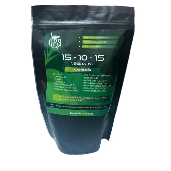 GPS BASE VEG 15-10-15 (500 GR)