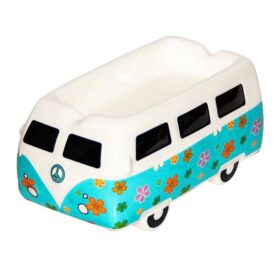 VINTAGE BUS CERAMIC ASHTRAY 88190