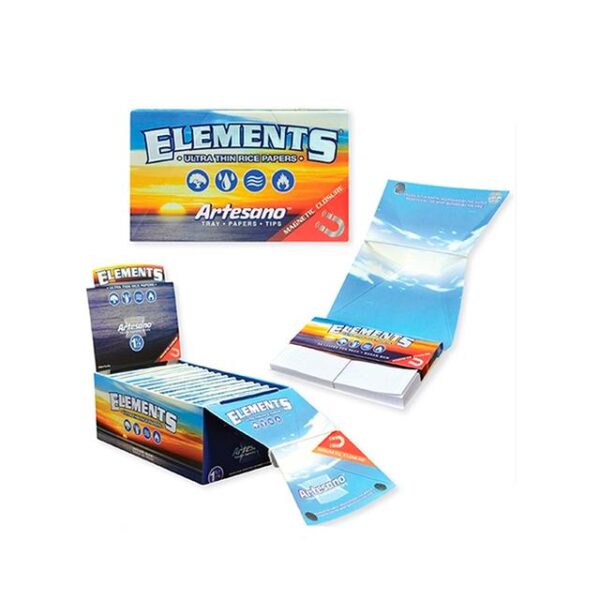 ELEMENTS ARTESANO 78MM + TIPS X UNIDAD