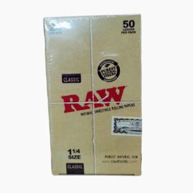 RAW CLASSIC PAPERS 1 1/4 (Mínimo 24 Und.)