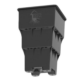 MACETA ROOTS HOUSE NEGRA (3.75 LT)