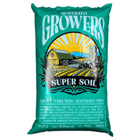 SUSTRATO SUPER SOIL GROWERS (50 LT)