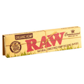 RAW CONNOISSEUR ORGANIC KS SLIM + TIPS X UNIDAD