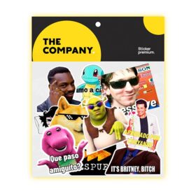 STICKER MEMES X 25 UNIDADES THE COMPANY