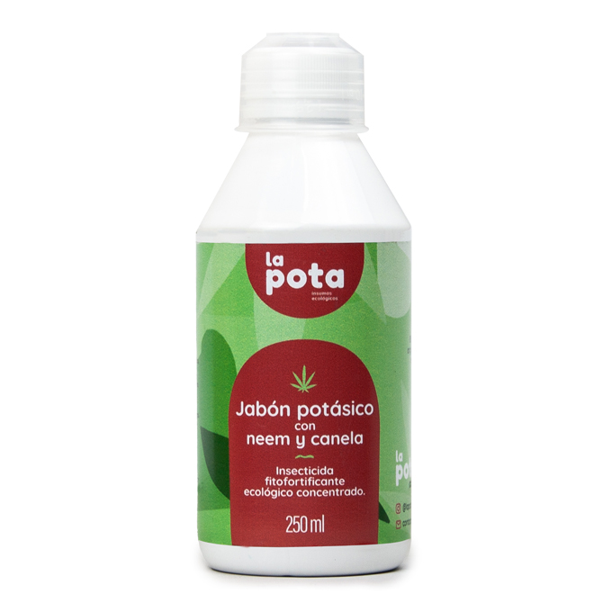 Jabón Potásico con Neem y Canela 250ml