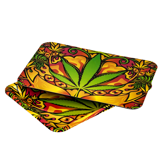 Bandeja Metal Tray Con Tapa Crown 180 X 125mm MT63