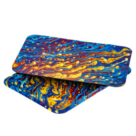 Bandeja Metal Tray Con Tapa 180 X 125mm MT61