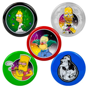 PICADOR LOS SIMPSON PLASTICO 3 PARTES COLORES