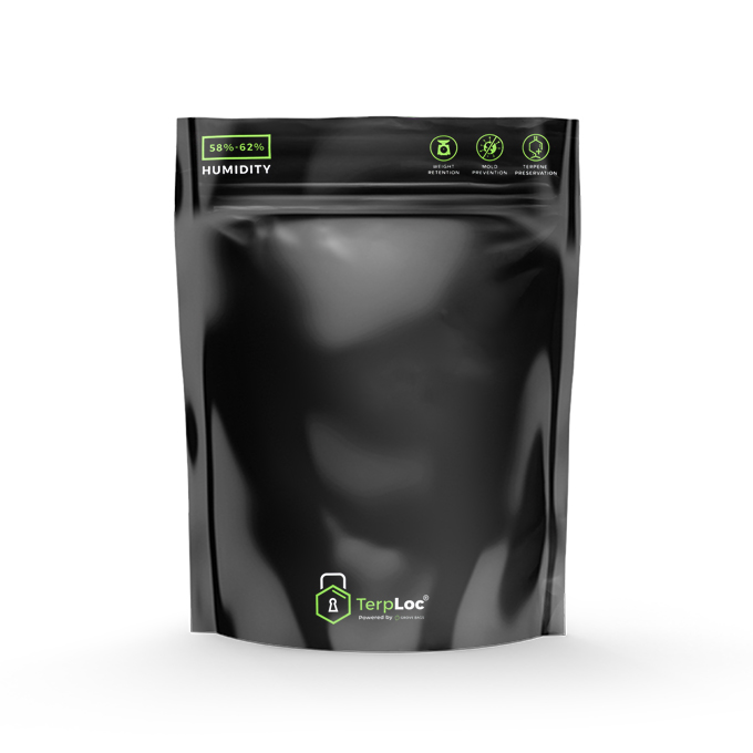 Bolsa de Guardado Hermético Terploc 3,5 gr Negra