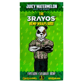 Sedas HEMP Wraps 3Rayos Juicy Watermelon X Unidad