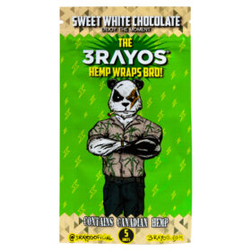 Sedas HEMP Wraps 3Rayos Sweet White Chocolate X Unidad