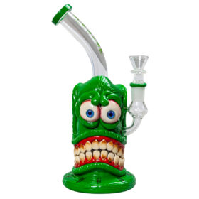 BONG 185 3D PINTADO A MANO CON PERCOLADOR PANAL MATRIX 25CM