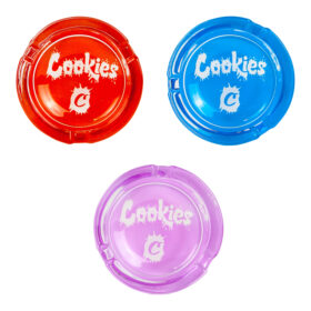 Cenicero de Vidrio Mediano Redondo Cookies