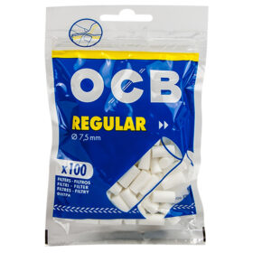 Filtros OCB Regular 7,5mm X 100 Unidades