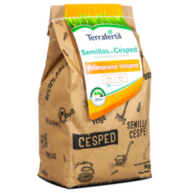 Semillas de Cesped Primavera / Verano Terrafertil 1 Kg