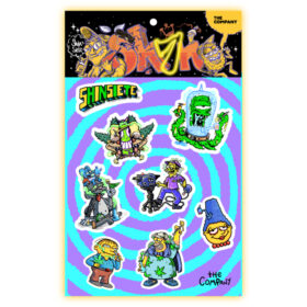 STICKER SHIN 7 LOS SIMPSONS THE COMPANY X 25 UNIDADES