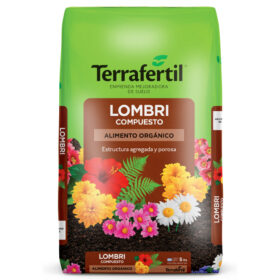 Sustrato Lombriz Compuesto Alimento Orgánico Terrafertil 5lts