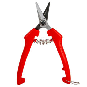 Tijera Mango Rojo Plástico 17,5cm KIF