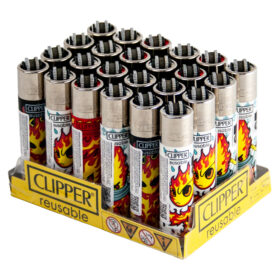 Clipper Encendedores Burningman X 24 Unidades