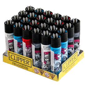 Clipper Encendedores Kitsune X 24 Unidades