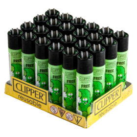 Clipper Encendedores Weed States X 24 Unidades