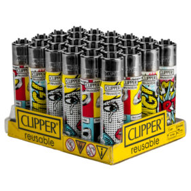 Clipper Encendedores Pop Art X 24 Unidades