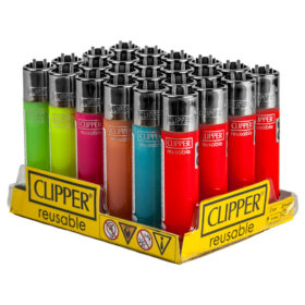 Clipper Encendedores Traslucido Branded X 24 Unidades