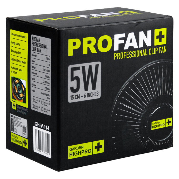 Ventilador Indoor Garden Profan 114 5W 15cm - Imagen 7