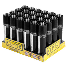 Clipper Encendedores Total Black X 24 Unidades