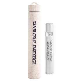 Pipa Glass Tube Santa Cruz de Vidrio con Porta tubo
