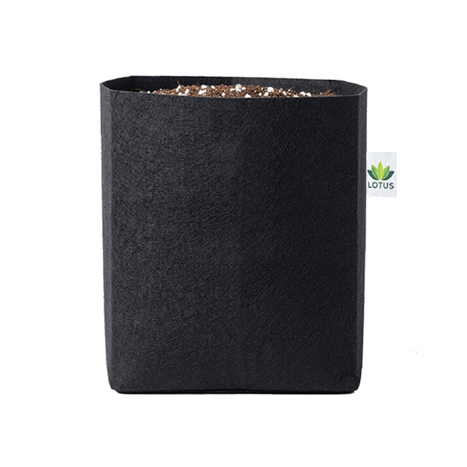 Maceta Geotextil Rectangular Lotus (10 LT)