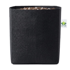 Maceta Geotextil Rectangular Lotus (25 LT)