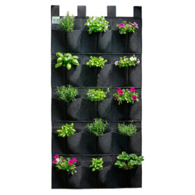 Maceta Jardin Vertical Geotextil Lotus 15 Bolsillos