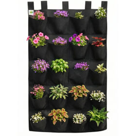 Maceta Jardin Vertical Geotextil Lotus 20 Bolsillos