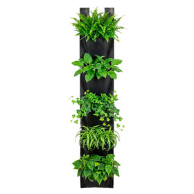Maceta Jardin Vertical Geotextil Lotus 5 Bolsillos