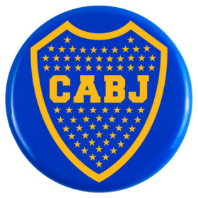 Picador Plástico Boca Jr. Escudo 3 Partes
