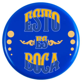 Picador Plástico Boca Jr. Esto es Boca 3 Partes