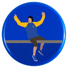 Picador Plástico Boca Jr. Hincha Alambrado 3 Partes