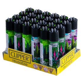 Clipper Encendedores Graff Weed X 24 Unidades