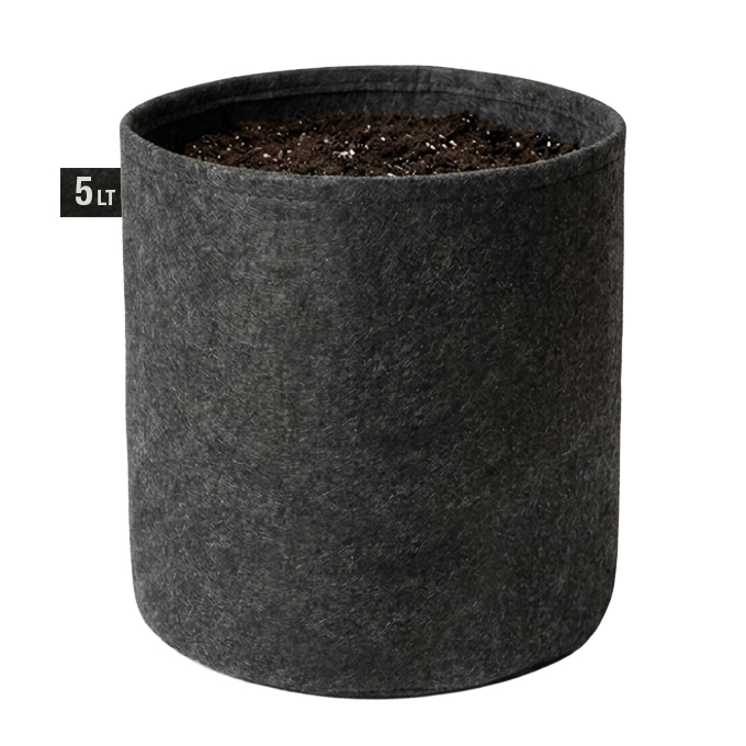 Maceta Geotextil Sin Manija Santa Planta (5 LT)