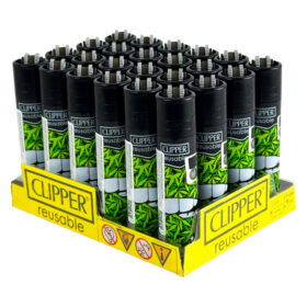 Clipper Encendedores Girl Weed X 24 Unidades
