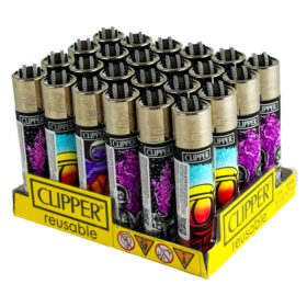 Clipper Encendedores Psychedelic X 24 Unidades