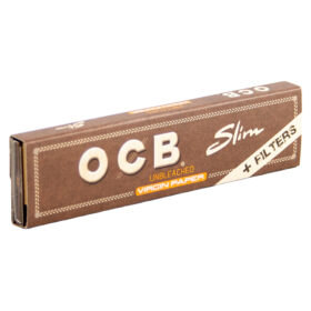 Sedas OCB Virgin Paper Ks Slim Unbleached + Filtro