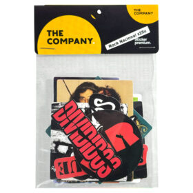 STICKER ROCK NACIONAL THE COMPANY X 25 UNIDADES
